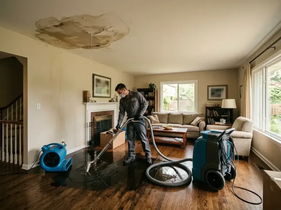 attic-pipe-burst-ceiling-drip-008 — frequently asked questions, Water Damage Restoration & Carpet Care in Lake Hopatcong, NJ